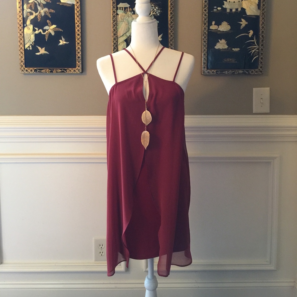 BCBGeneration Semi-Sheer Dress/Tunic- Meduim